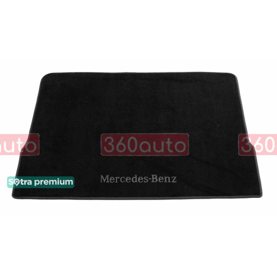 Текстильний килимок у багажник для Mercedes GL/GLS-class X166 на зложений 3 ряд 2013-2019 ST 90163 Sotra Premium 10мм - Пошиття під Замовлення