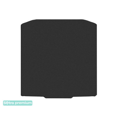 Текстильний килимок у багажник для Skoda Octavia A7 Combi нижня полка 2012-2019 ST 90190 Sotra Premium 10мм - Пошиття під Замовлення