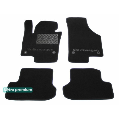 Текстильні килимки для Volkswagen Beetle A5 2011-2019 ST 07791 Sotra Premium 10мм - Пошиття під Замовлення