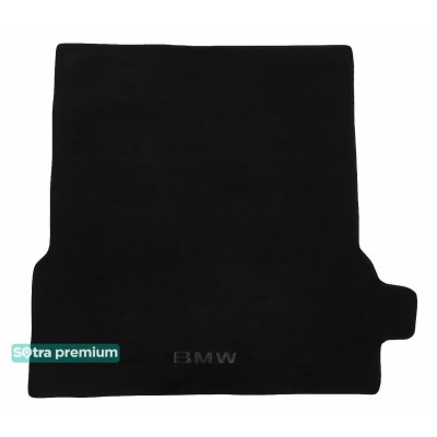 Текстильный коврик в багажник для BMW X7 G07 сложенный 3 ряд 2019- ST 09018 Sotra Premium 10мм - Пошив под Заказ