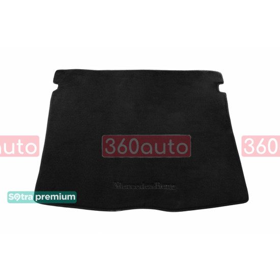 Текстильний килимок у багажник для Mercedes GLE-class W167 2019- ST 09024 Sotra Premium 10мм - Пошиття під Замовлення