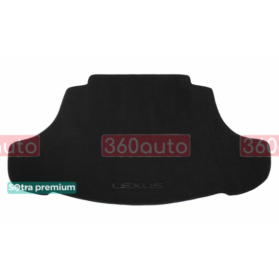 Текстильний килимок у багажник для Lexus ES 2019- ST 09072 Sotra Premium 10мм - Пошиття під Замовлення