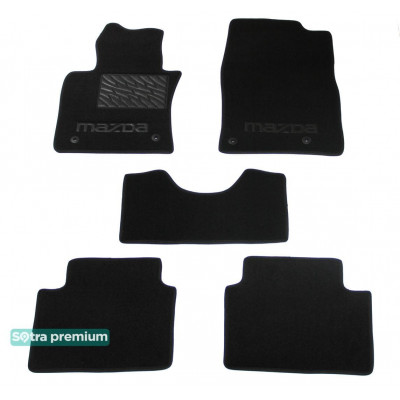 Текстильні килимки для Mazda CX-30 2019- ST 09144 Sotra Premium 10мм - Пошиття під Замовлення