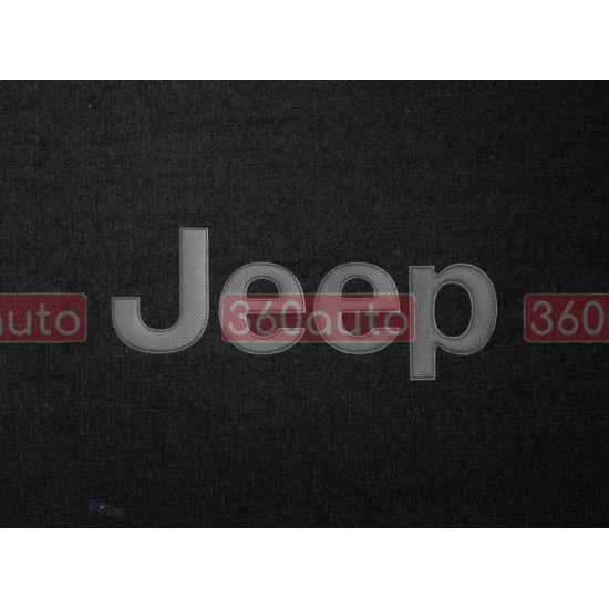 Текстильний килимок у багажник для Jeep Wrangler Unlimited JL 2019- ST 09184 Sotra Premium 10мм - Пошиття під Замовлення