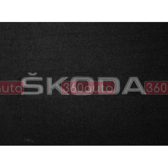 Текстильный коврик в багажник для Skoda Kamiq верхняя полка 2019- ST 09369 Sotra Premium 10мм - Пошив под Заказ