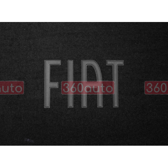 Текстильный коврик в багажник для Fiat 500 Electric 2013-2019 ST 06145 Sotra Premium 10мм - Пошив под Заказ