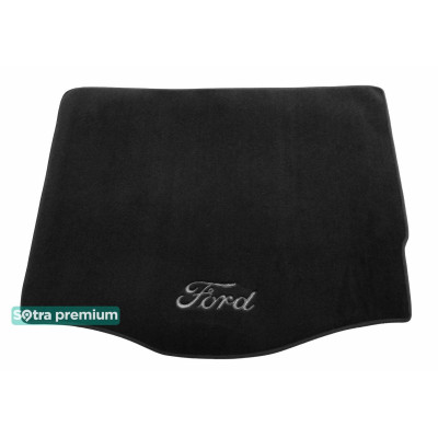 Текстильный коврик в багажник для Ford Focus Hatchbach 2011-2018 ST 07217 Sotra Premium 10мм - Пошив под Заказ