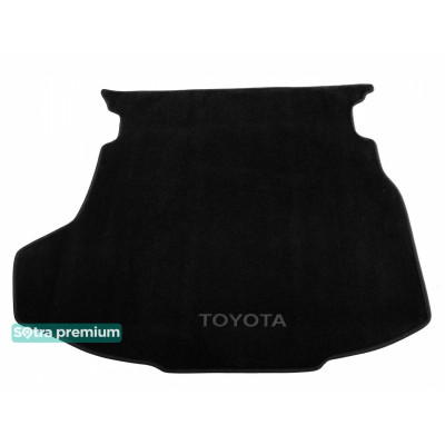 Текстильный коврик в багажник для Toyota Corolla I E170 2012-2018 ST 07525 Sotra Premium 10мм - Пошив под Заказ
