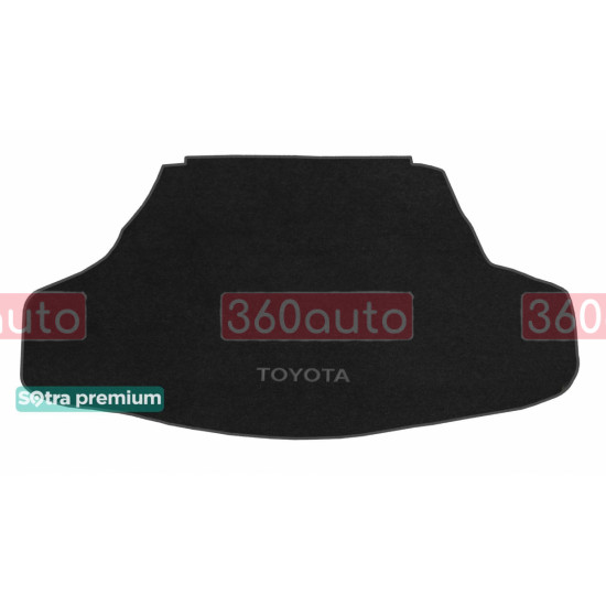 Текстильний килимок у багажник для Toyota Camry XV70 2018- ST 90004 Sotra Premium 10мм - Пошиття під Замовлення