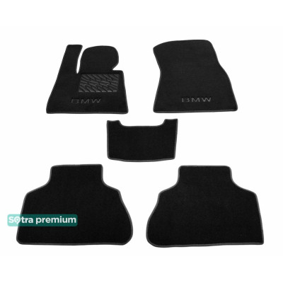 Текстильні килимки для BMW X5 G05/F95 2018- ST 09002 Sotra Premium 10мм - Пошиття під Замовлення