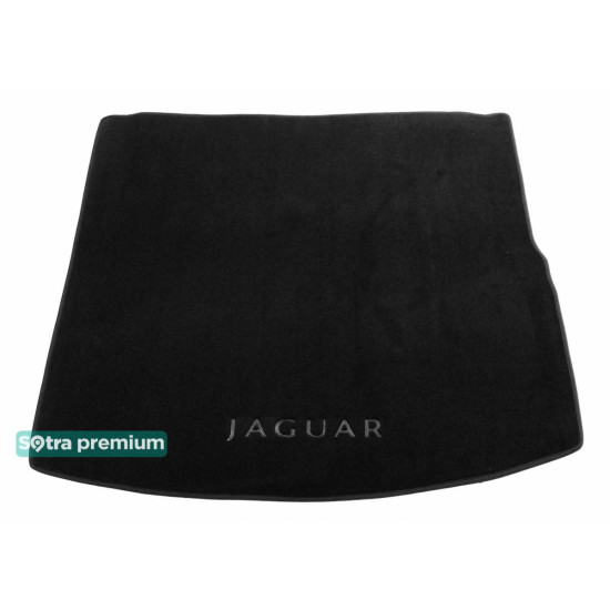 Текстильный коврик в багажник для Jaguar I-Pace 2018- ST 08998 Sotra Premium 10мм - Пошив под Заказ