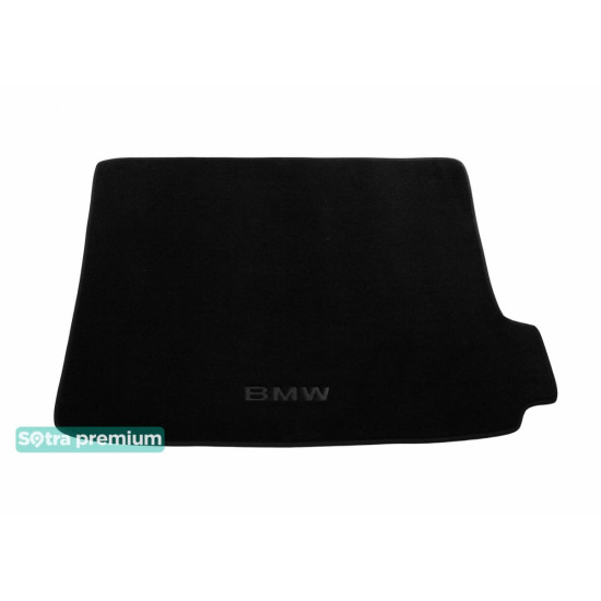 Текстильний килимок у багажник для BMW X4 G02 з сіткою зліва 2018- ST 09016 Sotra Premium 10мм - Пошиття під Замовлення