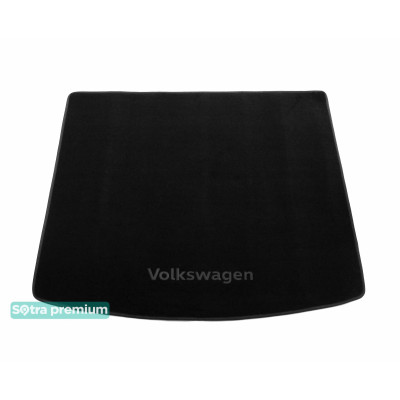 Текстильный коврик в багажник для Volkswagen Touareg 2010-2018 ST 90494 Sotra Premium 10мм - Пошив под Заказ