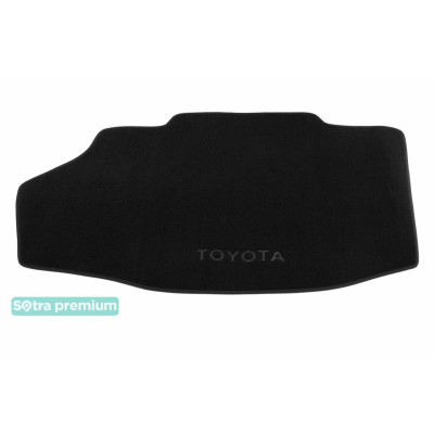 Текстильный коврик в багажник для Toyota Avalon Hybrid 2012-2018 ST 07875 Sotra Premium 10мм - Пошив под Заказ