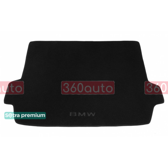 Текстильний килимок у багажник для BMW X4 G02 без сітки зліва 2018- ST 90635 Sotra Premium 10мм - Пошиття під Замовлення