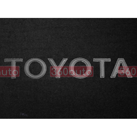 Текстильний килимок у багажник для Toyota RAV4 докатка 2012-2018 ST 05363 Sotra Premium 10мм - Пошиття під Замовлення