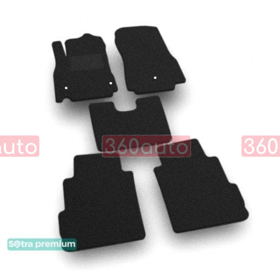 Текстильні килимки для Nissan Kicks 2018- ST 05931 Sotra Premium 10мм - Пошиття під Замовлення