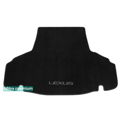 Текстильный коврик в багажник для Lexus LS 2006-2017 ST 06547 Sotra Premium 10мм - Пошив под Заказ