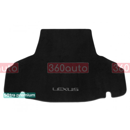 Текстильний килимок у багажник для Lexus LS 2006-2017 ST 06547 Sotra Premium 10мм - Пошиття під Замовлення