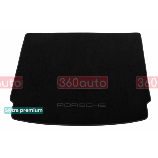 Текстильный коврик в багажник для Porsche Cayenne 2010-2017 ST 07277 Sotra Premium 10мм - Пошив под Заказ
