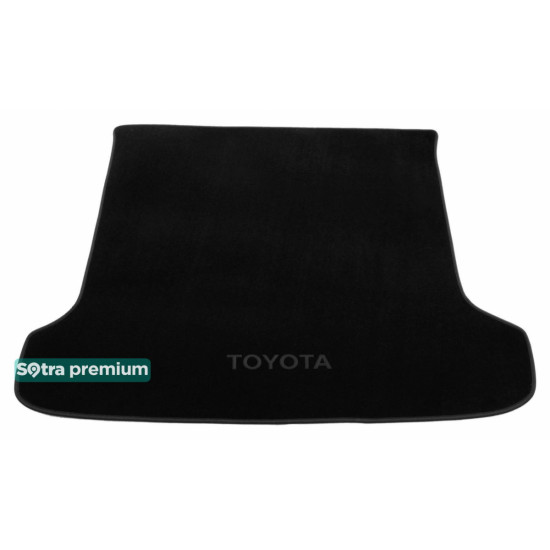 Текстильний килимок у багажник для Toyota Land Cruiser Prado 150 5 місць 2009-2017 ST 07303 Sotra Premium 10мм - Пошиття під Замовлення