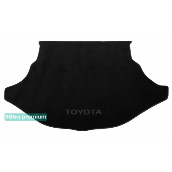 Текстильный коврик в багажник для Toyota Venza 2008-2017 ST 07523 Sotra Premium 10мм - Пошив под Заказ