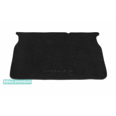 Текстильный коврик в багажник для Citroen C3 2017- ST 08653 Sotra Premium 10мм - Пошив под Заказ