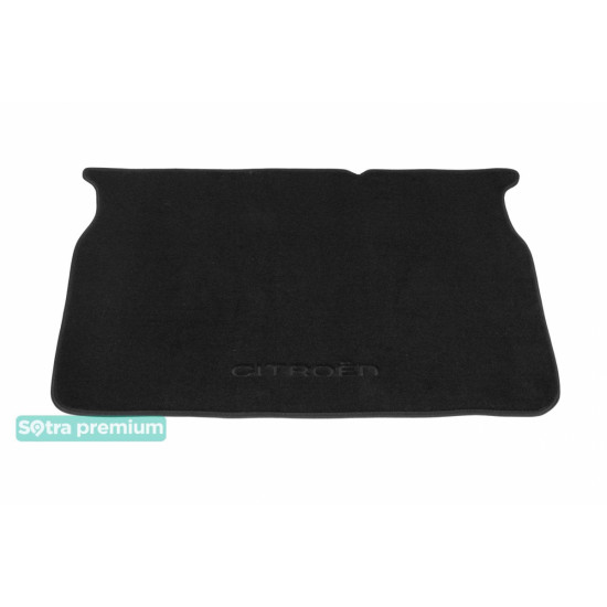 Текстильный коврик в багажник для Citroen C3 2017- ST 08653 Sotra Premium 10мм - Пошив под Заказ