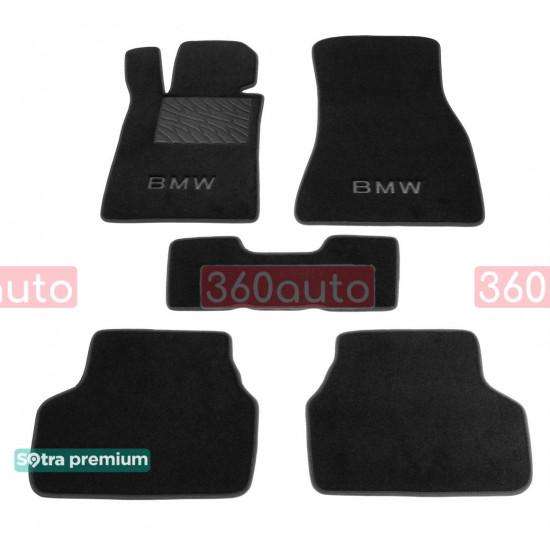 Текстильные коврики для BMW 5 G30/G31 2017- ST 08777 Sotra Premium 10мм - Пошив под Заказ