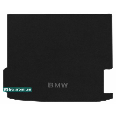 Текстильний килимок у багажник для BMW X4 F26 2014-2017 ST 90061 Sotra Premium 10мм - Пошиття під Замовлення