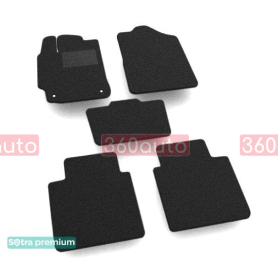 Текстильні килимки для Toyota Camry XV55 2014-2017 USA ST 05619 Sotra Premium 10мм - Пошиття під Замовлення