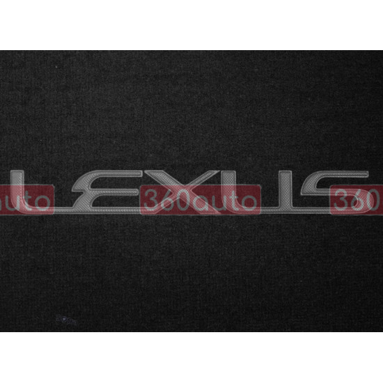 Текстильный коврик в багажник для Lexus RX long сложенный 3 ряд 2017- ST 05612 Sotra Premium 10мм - Пошив под Заказ