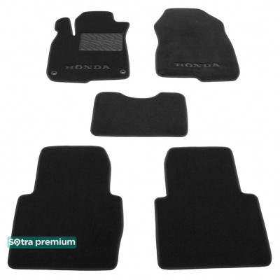 Текстильні килимки для Honda CR-V 2016- ST 08820 Sotra Premium 10мм - Пошиття під Замовлення