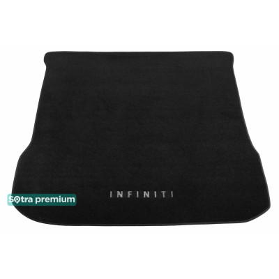 Текстильный коврик в багажник для Infiniti QX60 сложенный 3 ряд 2013- ST 08085 Sotra Premium 10мм - Пошив под Заказ
