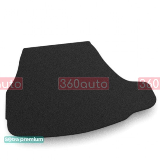 Текстильний килимок у багажник для Infiniti Q60 2016- ST 07711 Sotra Premium 10мм - Пошиття під Замовлення
