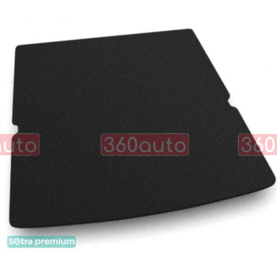 Текстильний килимок у багажник для Infiniti QX80, QX56 Z62 зложений 3 ряд 2010- ST 06304 Sotra Premium 10мм - Пошиття під Замовлення