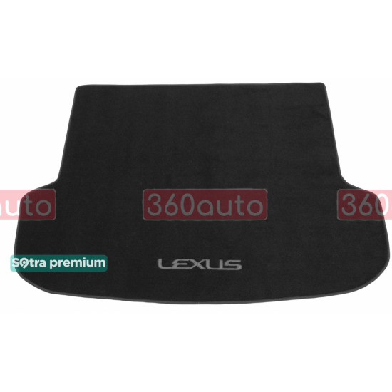 Текстильный коврик в багажник для Lexus RX 2016- ST 08533 Sotra Premium 10мм - Пошив под Заказ