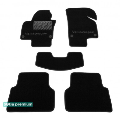 Текстильні килимки для Volkswagen Tiguan 2007-2015 ST 07037 Sotra Premium 10мм - Пошиття під Замовлення