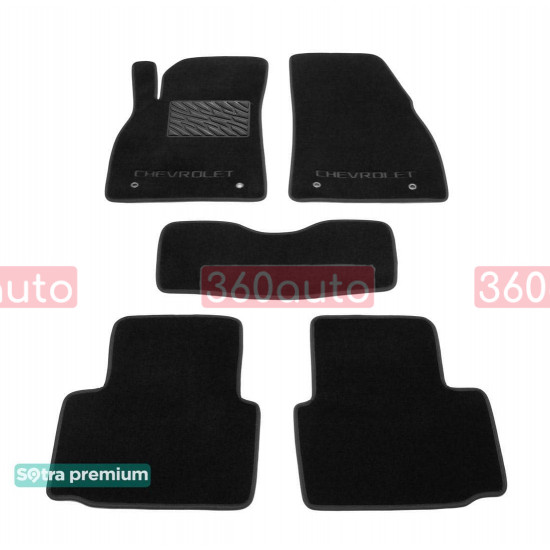 Текстильні килимки для Chevrolet Malibu 2012-2016 ST 07394 Sotra Premium 10мм - Пошиття під Замовлення