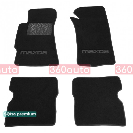 Текстильные коврики для Mazda RX-8 2003-2012 ST 01203 Sotra Premium 10мм - Пошив под Заказ