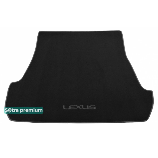 Текстильний килимок у багажник для Lexus LX570 5 місць 2007-2015 ST 07094 Sotra Premium 10мм - Пошиття під Замовлення