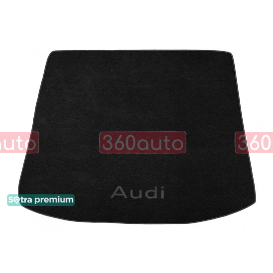 Текстильный коврик в багажник для Audi A4 B9 Sedan 2016- ST 08817 Sotra Premium 10мм - Пошив под Заказ