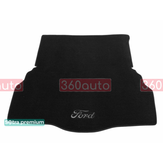 Текстильний килимок у багажник для Ford Fusion 2013- ST 07701 Sotra Premium 10мм - Пошиття під Замовлення