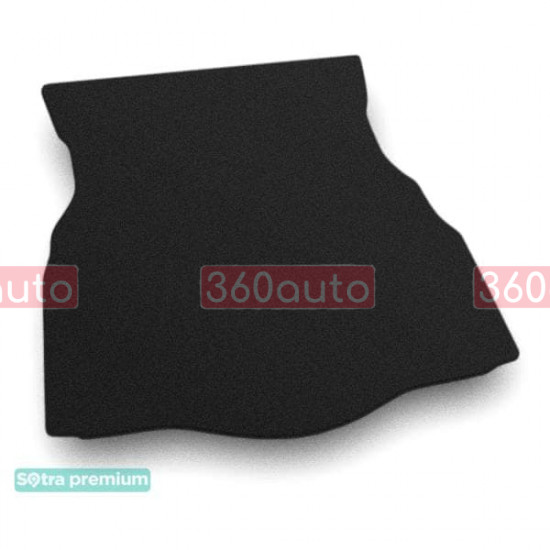 Текстильный коврик в багажник для Ford Mondeo Liftback с запаской 2014- ST 07993 Sotra Premium 10мм - Пошив под Заказ