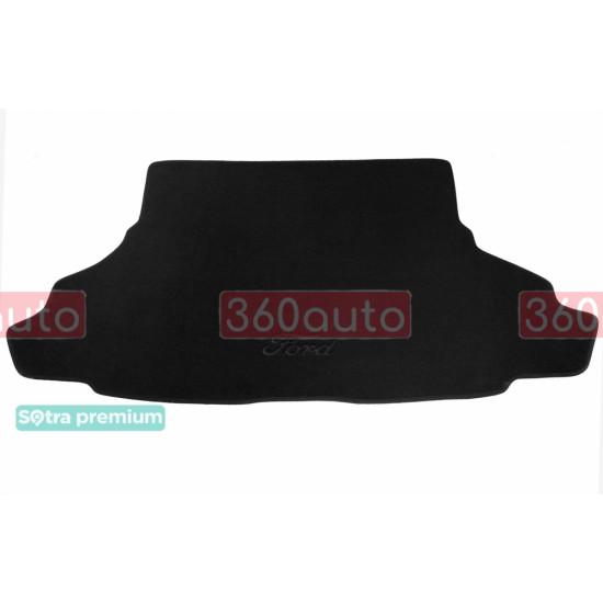 Текстильний килимок у багажник для Ford Mustang без сабвуфера 2015- ST 08054 Sotra Premium 10мм - Пошиття під Замовлення