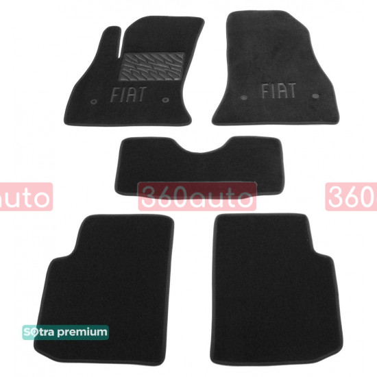 Текстильные коврики для Fiat 500L 2012- ST 07507 Sotra Premium 10мм - Пошив под Заказ