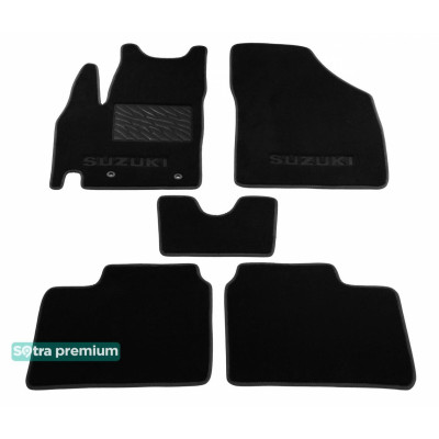 Текстильные коврики для Suzuki Ignis 2016- ST 09260 Sotra Premium 10мм - Пошив под Заказ