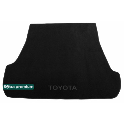 Текстильний килимок у багажник для Toyota Land Cruiser 200 2007-2015 ST 06856 Sotra Premium 10мм - Пошиття під Замовлення