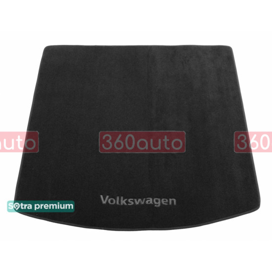 Текстильний килимок у багажник для Volkswagen Touran верхня полка 2003-2015 ST 07336 Sotra Premium 10мм - Пошиття під Замовлення