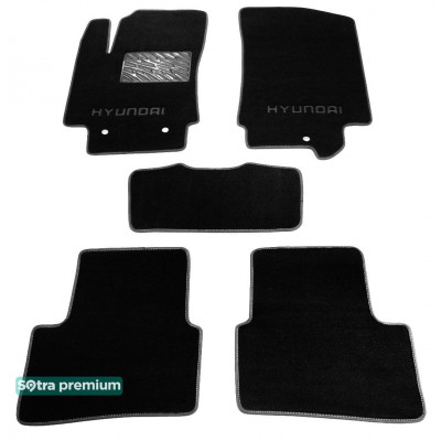 Текстильные коврики для Hyundai Creta 2016- ST 08627 Sotra Premium 10мм - Пошив под Заказ